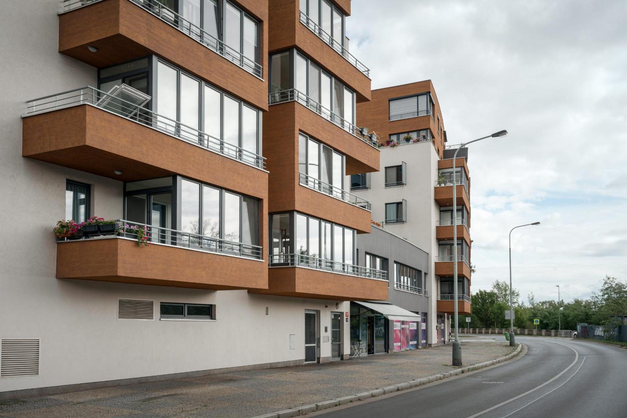 The Sunny Riverside Flat Prague Exterior photo